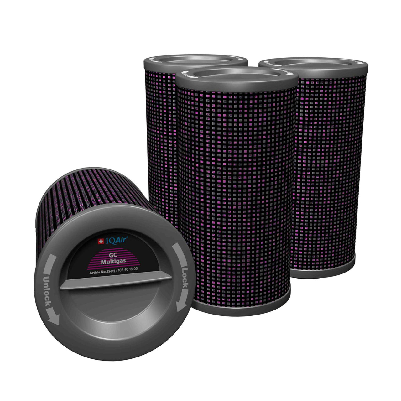 IQAir GC MultiGas 4 Ersatzfilterpatronen