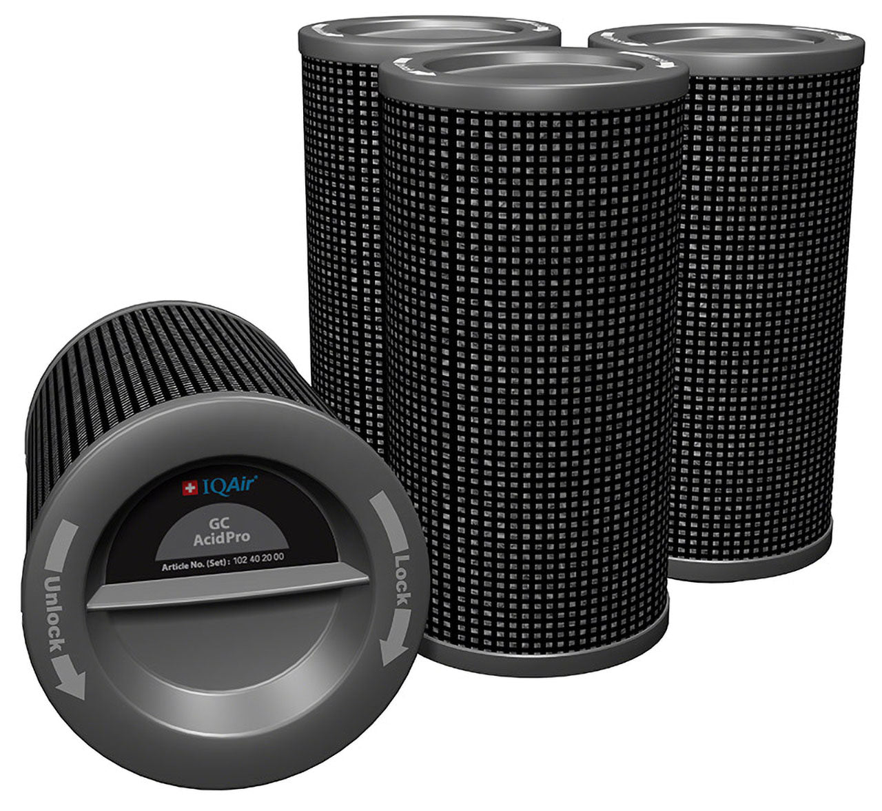 IQAir GC AcidPro Filterpatronen-Set