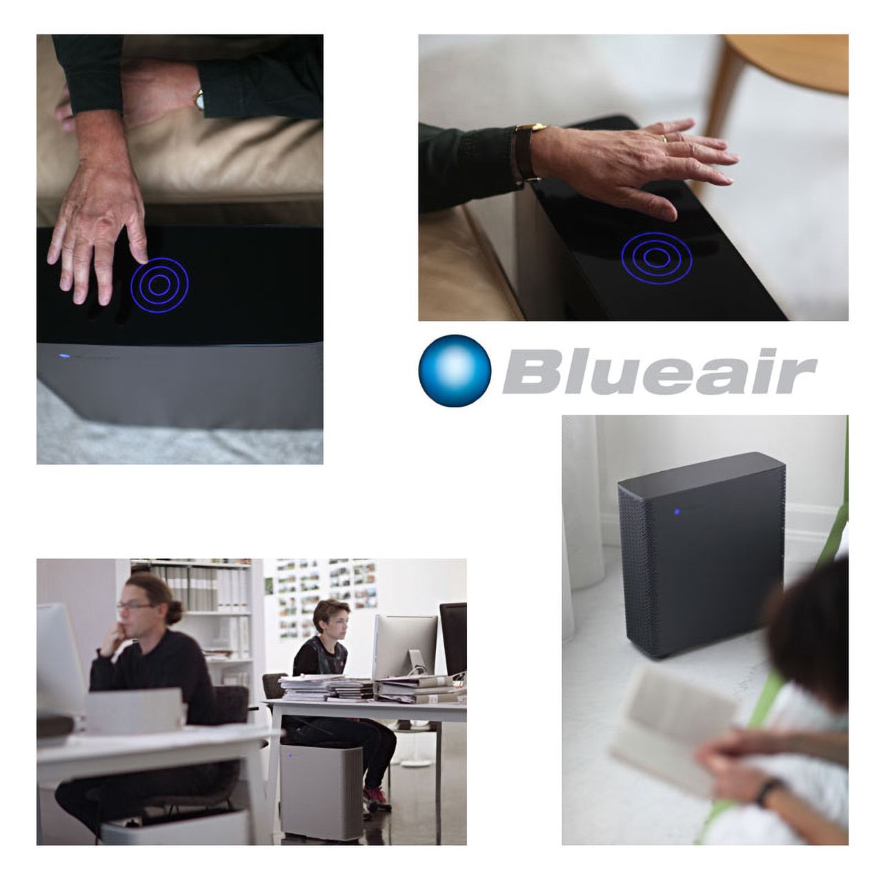Blueair Sense+ Luftreiniger. Partikelfilter