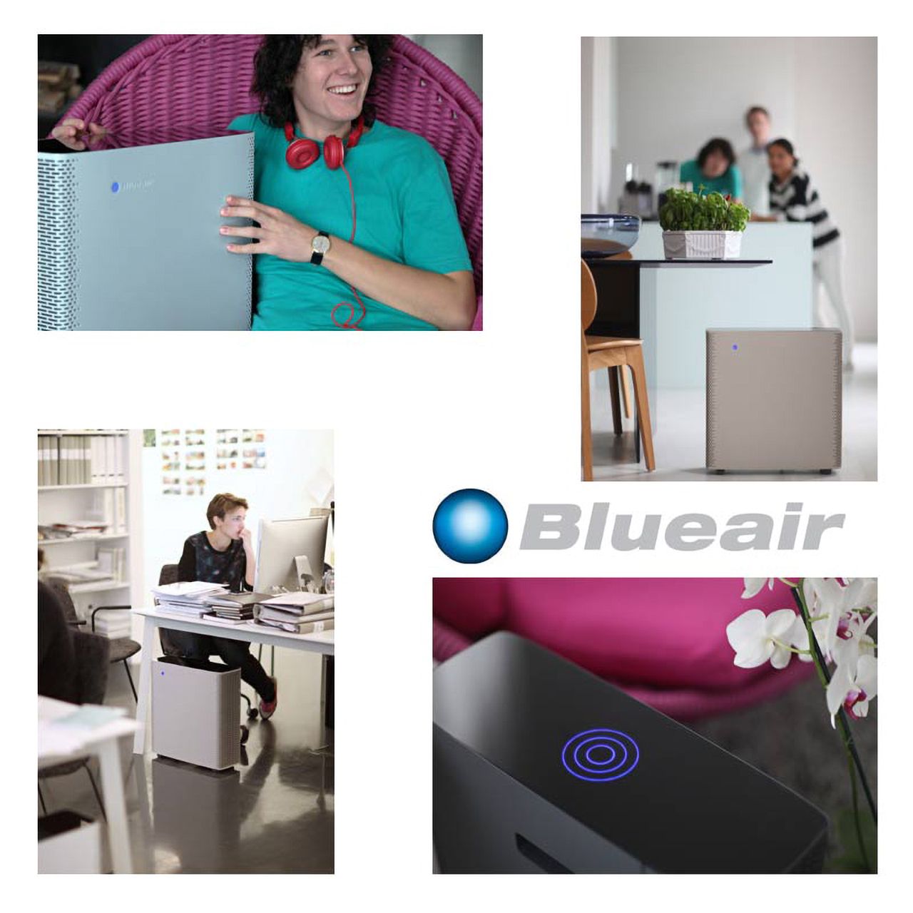 Blueair Sense+ Luftreiniger. Partikelfilter