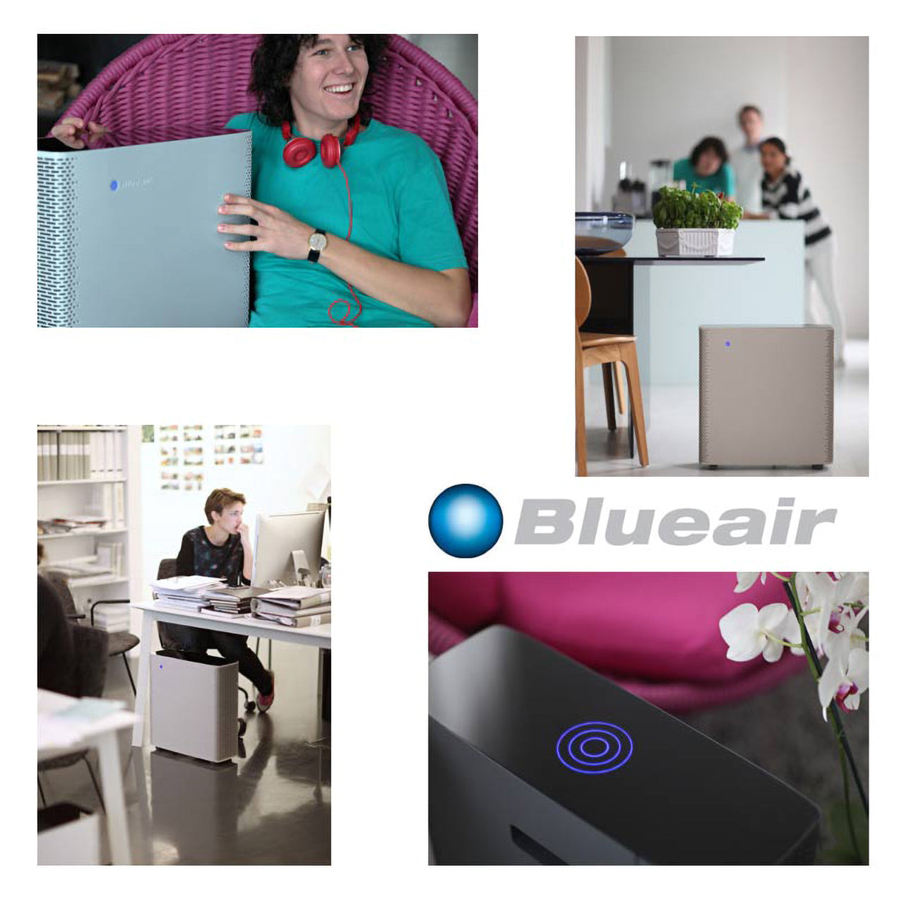 Blueair Sense+ Luftreiniger. Partikelfilter