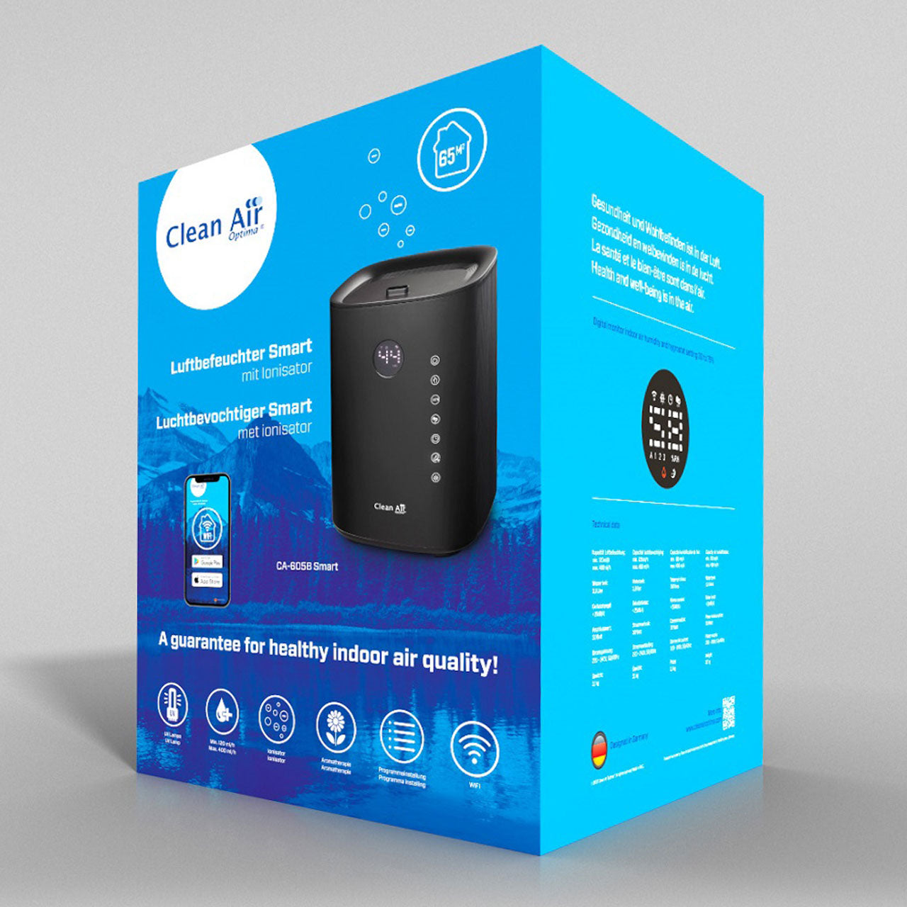 Clean Air Optima® CA-605 Smart Luftbefeuchter